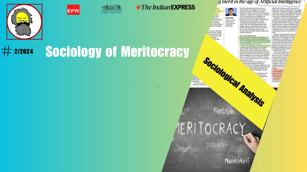 Sociology of Meritocracy 